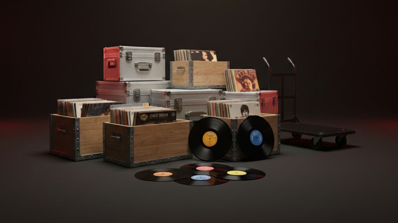 DJの引退品や大量のソウルレコードコレクションの買取イメージ