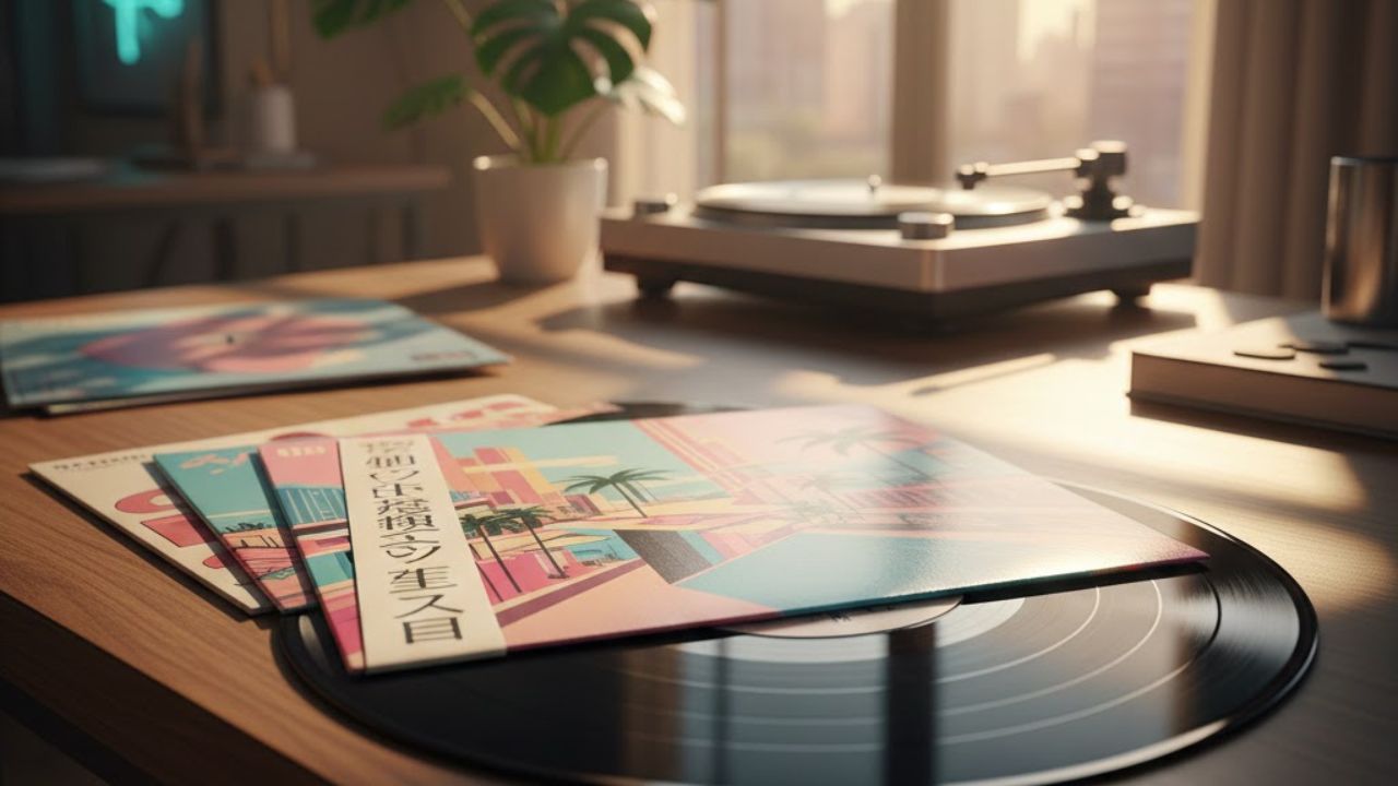 山下達郎などの和モノ・シティポップレコードの買取イメージ