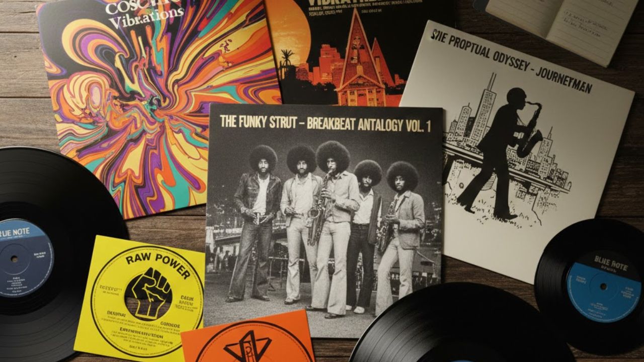 マイナーレーベルのレアグルーヴ盤レコードの買取イメージ