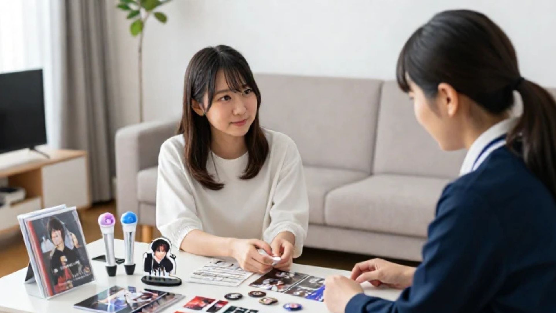 舞台・ミュージカルグッズ査定風景