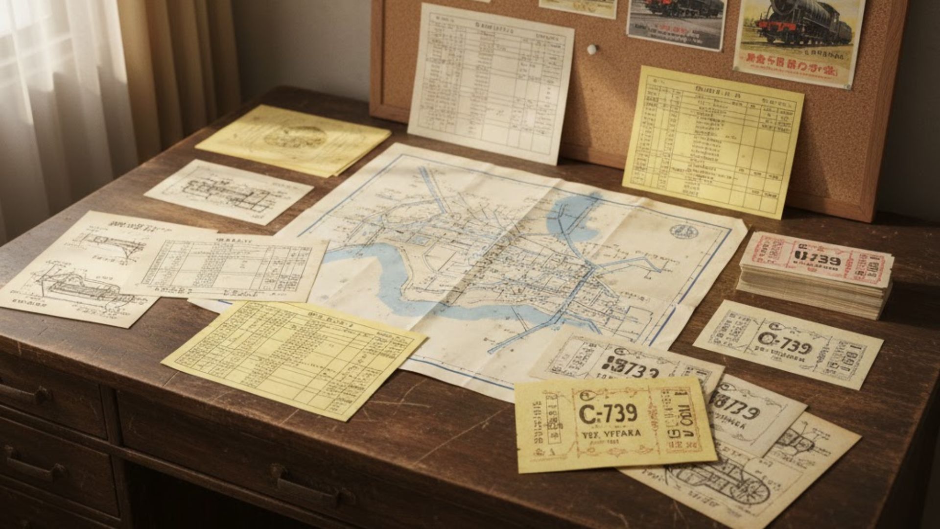 ダイヤグラム・図面・ポスター