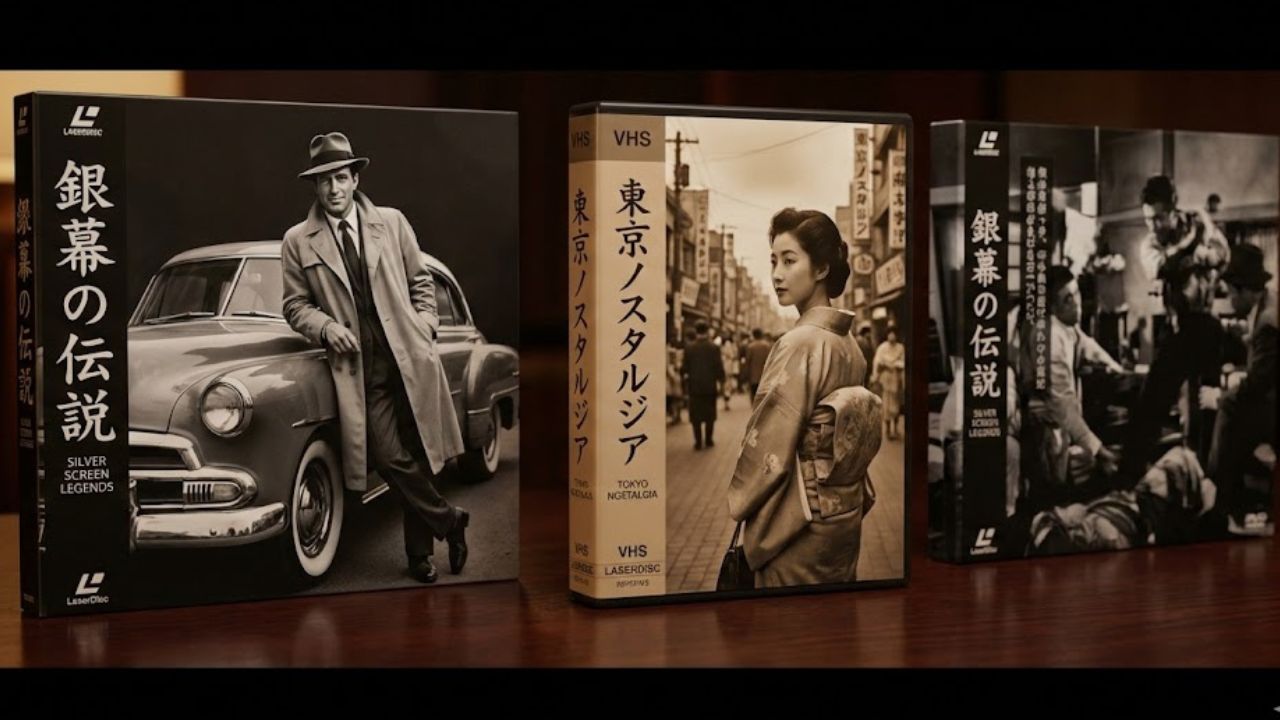 昭和名作映画のコレクションイメージ