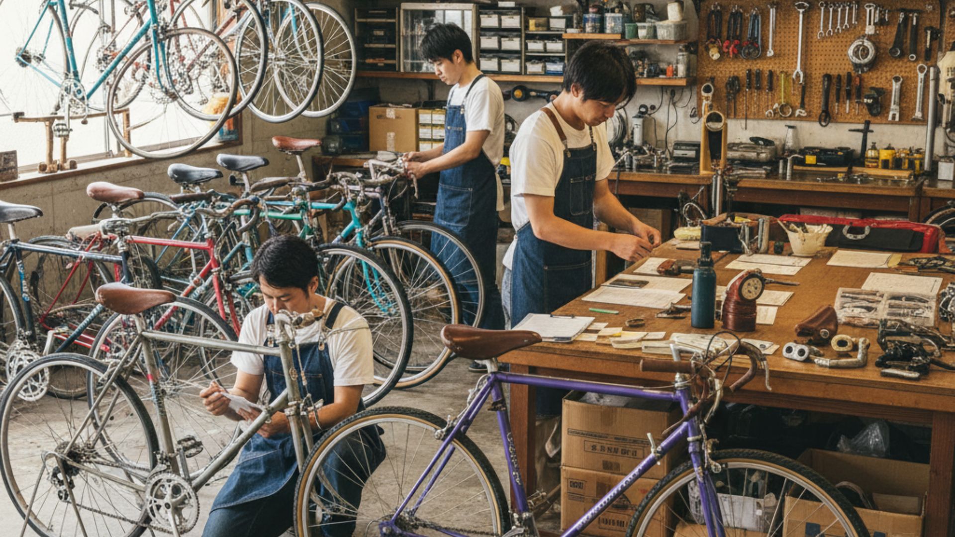ビンテージ自転車コレクション査定イメージ