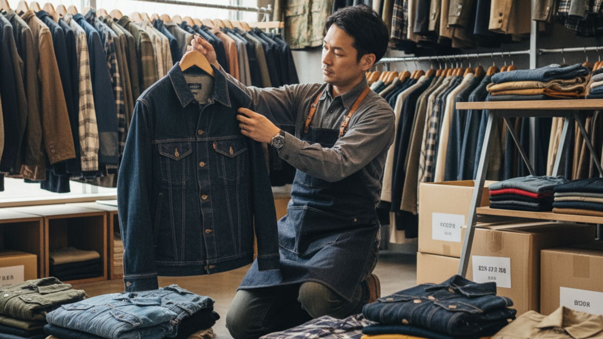 ヴィンテージ古着コレクション査定イメージ