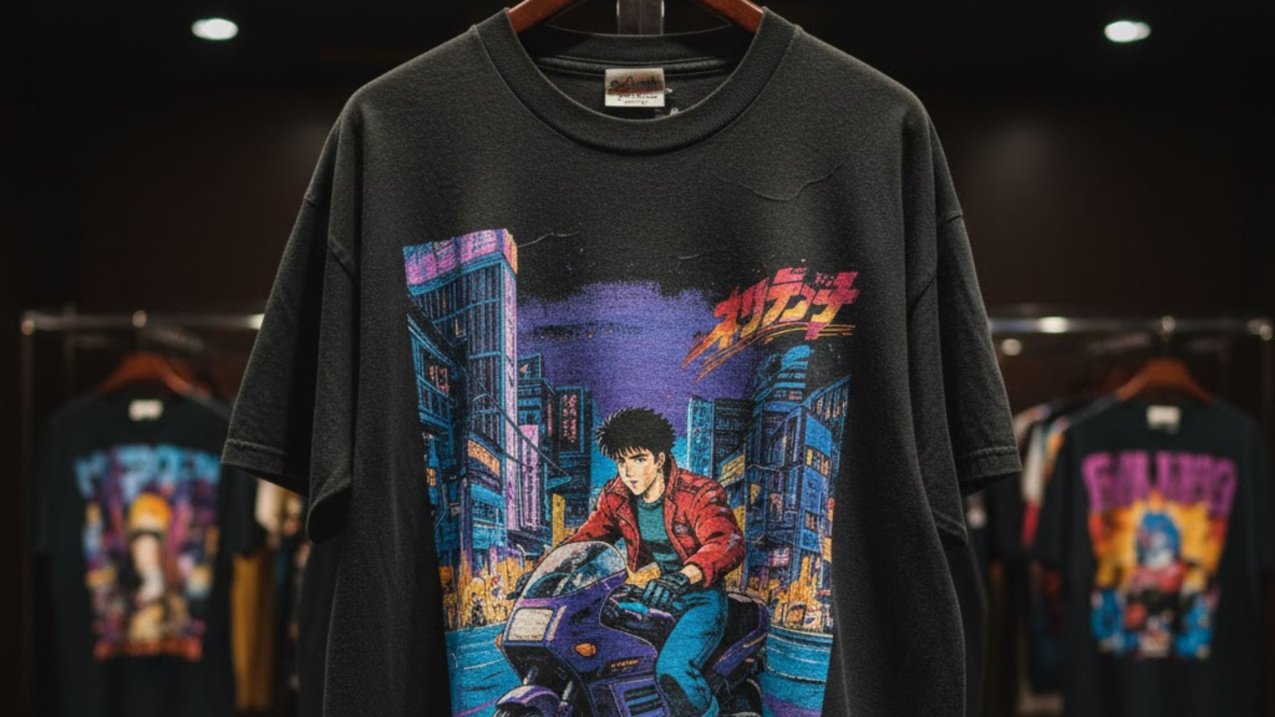 日本のアニメ・ヴィンテージTシャツ