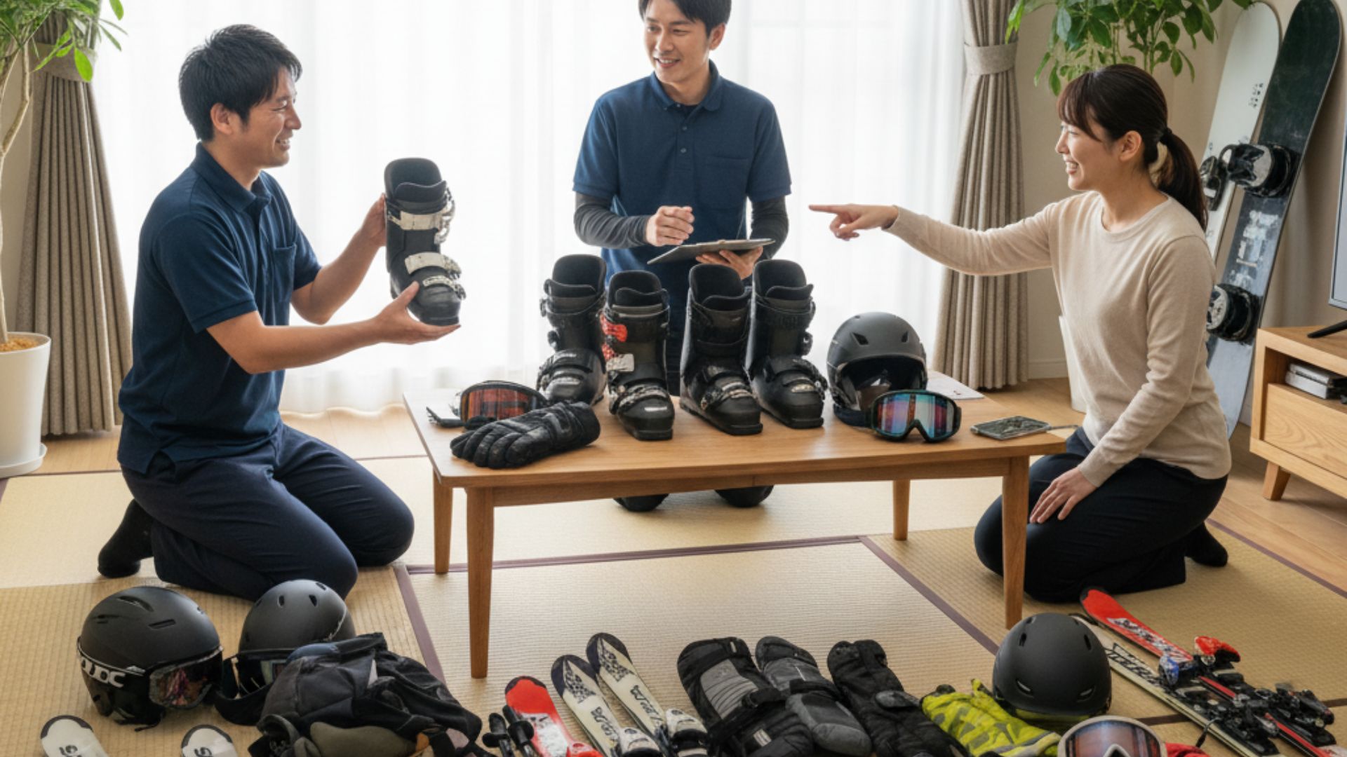 ウインタースポーツ用品まとめ査定